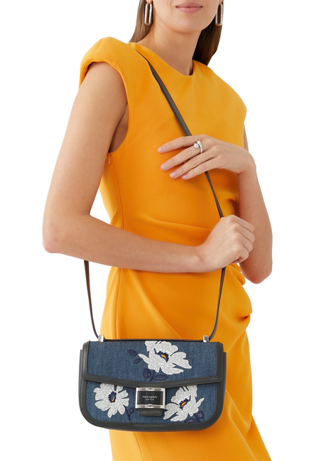Katy Embellished Medium Convertible Shoulder Bag